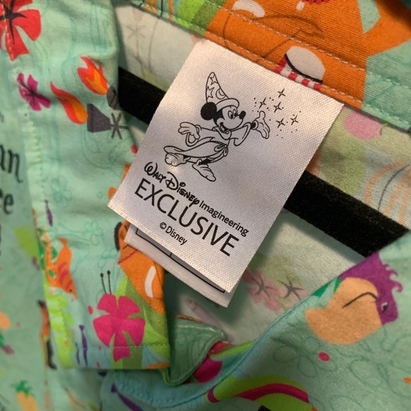Disney Exclusive Imagineering Tahitian Terrace Hawaiian Shirt - Picture 2 of 6